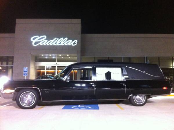 1972 Cadillac Hearse by Miller-Meteor